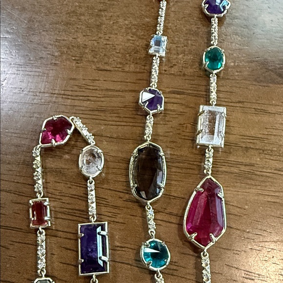 Kendra Scott Vibrant Gem Necklace - Picture 2 of 3